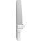 Ekena Millwork Segment Arch 4 Spoke Architectural Grade PVC Combination Pediment, 38"W x 16-3/8"H x 2-3/4"P PEDPC038X165SEG04 - alternate 2